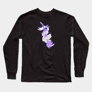 Defund the Police Negima Staff - Kawaii Justice Series Long Sleeve T-Shirt